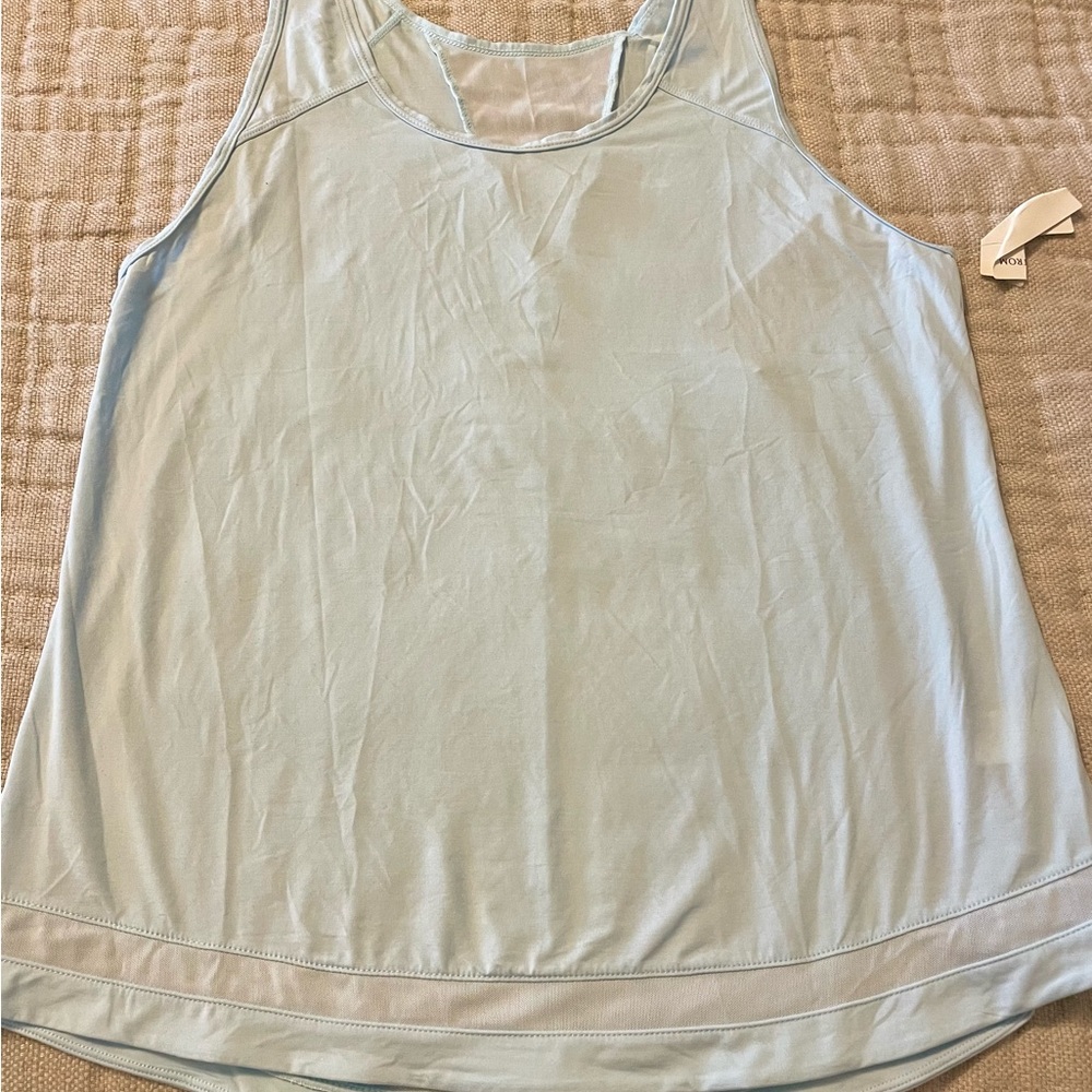 Zella light weight work out tank top. Light blue.